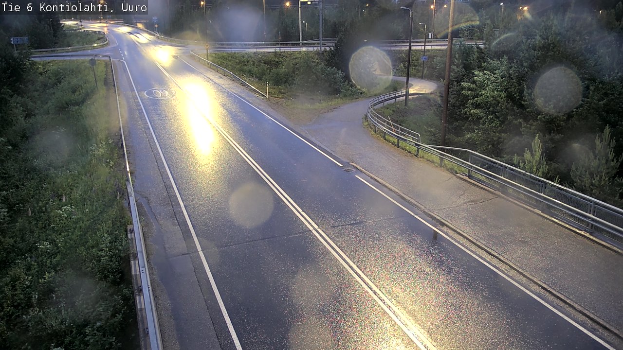 Kelikamerat Kuva Tie 6 Kontiolahti, Uuro, Kontiolahti, Pohjois-Karjala
