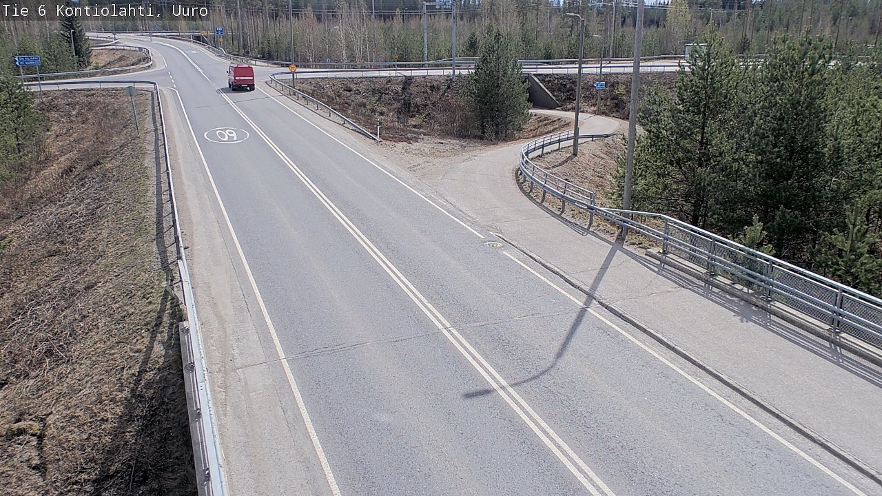 Kelikamerat Kuva Tie 6 Kontiolahti, Uuro, Kontiolahti, Pohjois-Karjala