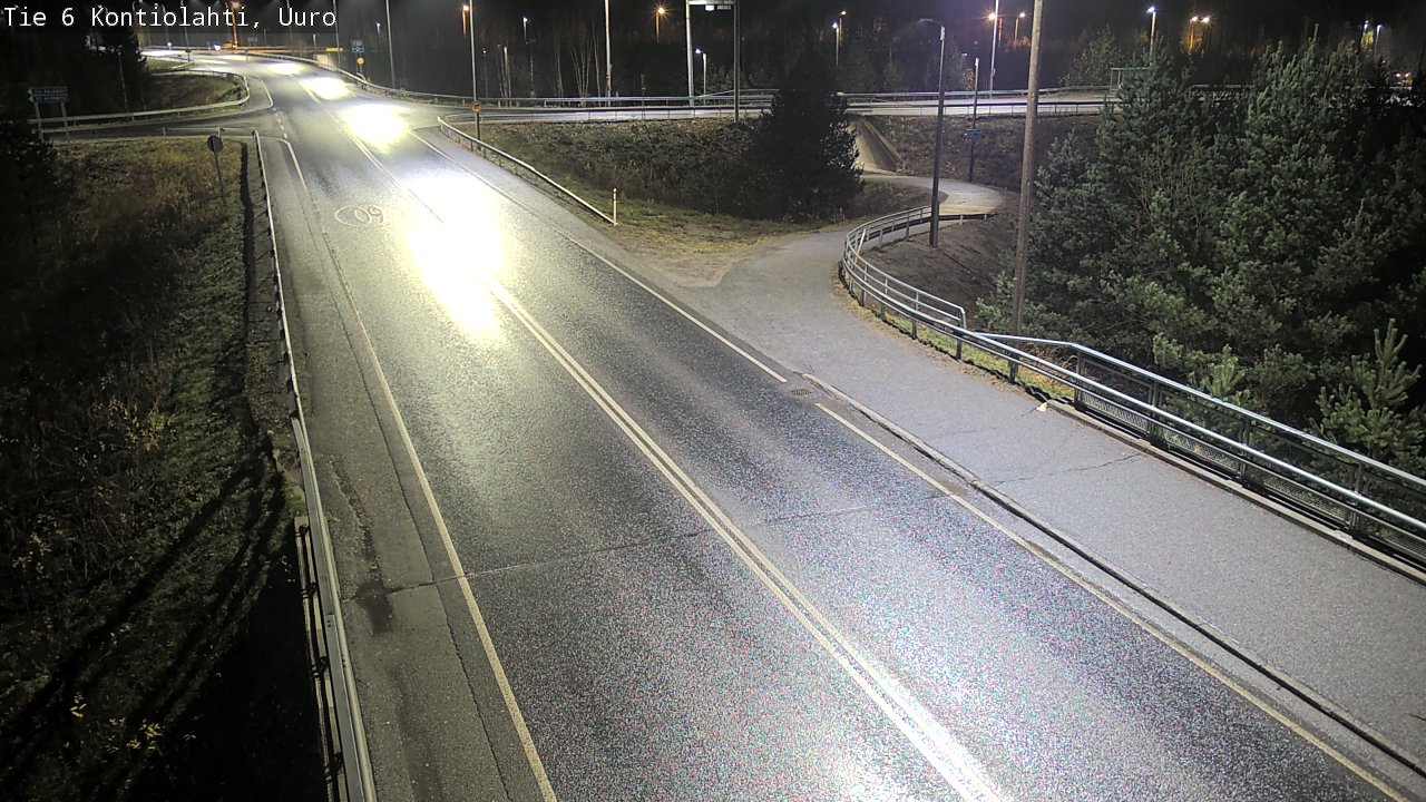 Kelikamerat Kuva Tie 6 Kontiolahti, Uuro, Kontiolahti, Pohjois-Karjala