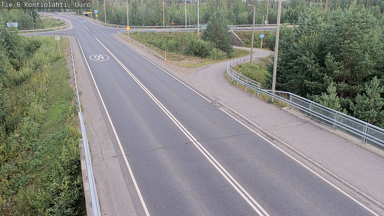 Kelikamerat Kuva Tie 6 Kontiolahti, Uuro, Kontiolahti, Pohjois-Karjala