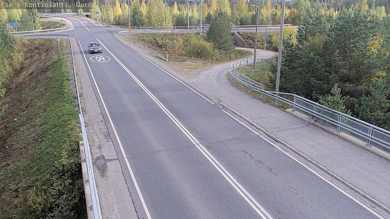 Kelikamerat Kuva Tie 6 Kontiolahti, Uuro, Kontiolahti, Pohjois-Karjala