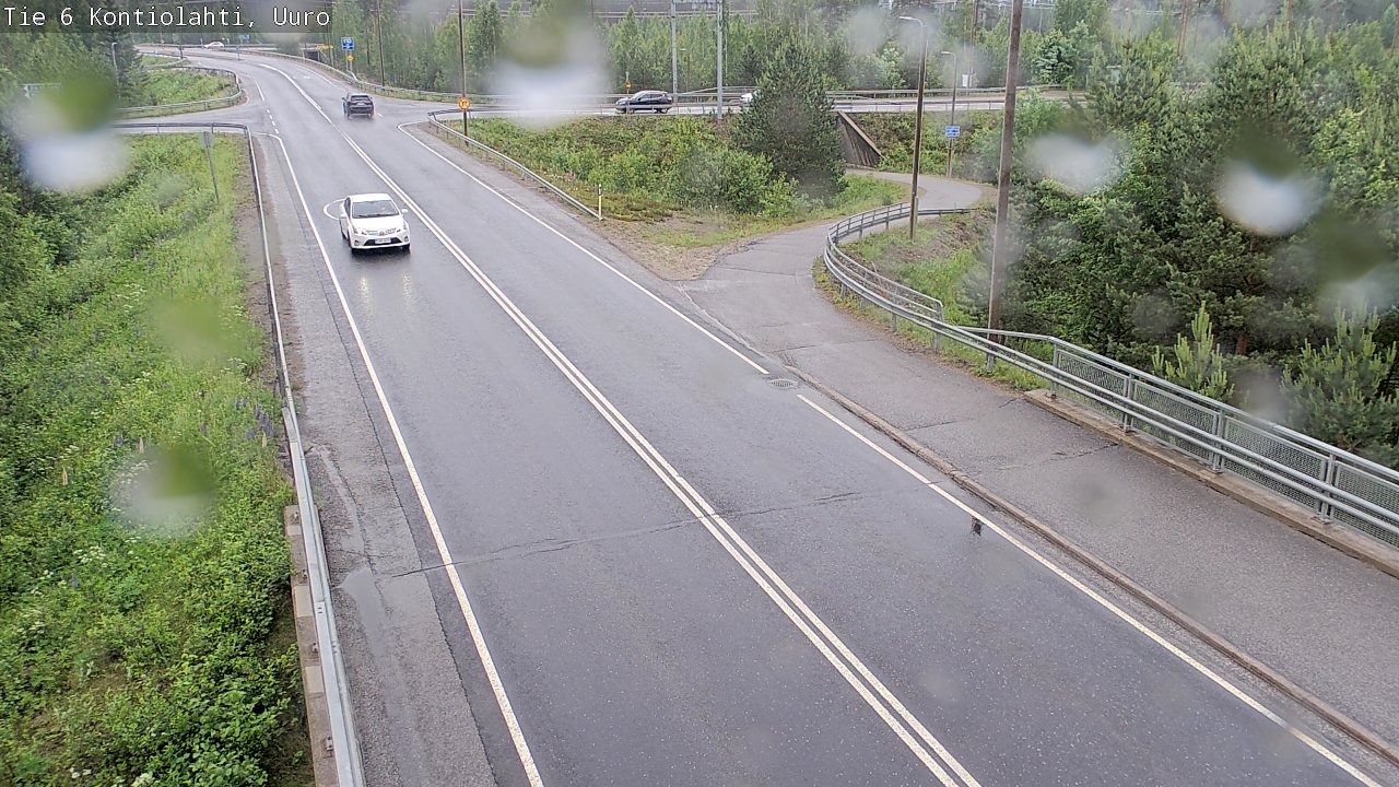 Kelikamerat Kuva Tie 6 Kontiolahti, Uuro, Kontiolahti, Pohjois-Karjala