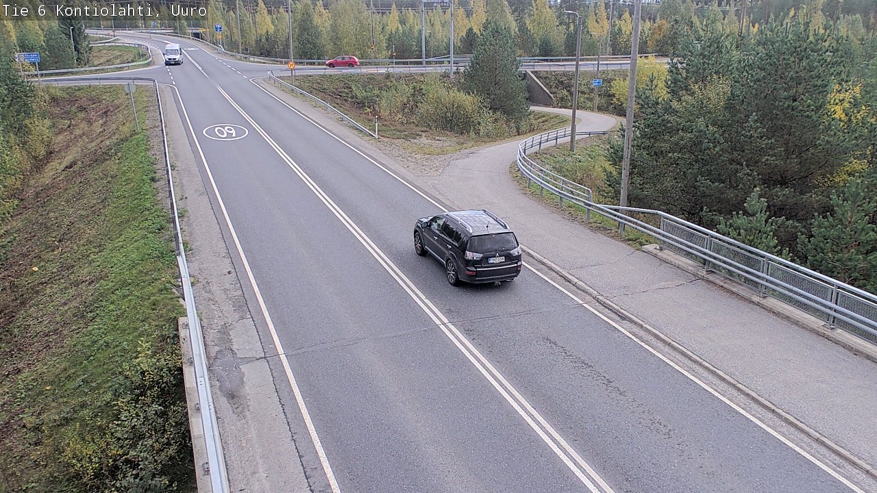 Kelikamerat Kuva Tie 6 Kontiolahti, Uuro, Kontiolahti, Pohjois-Karjala