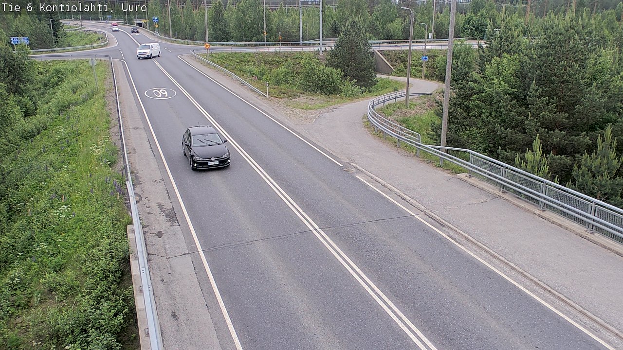 Kelikamerat Kuva Tie 6 Kontiolahti, Uuro, Kontiolahti, Pohjois-Karjala