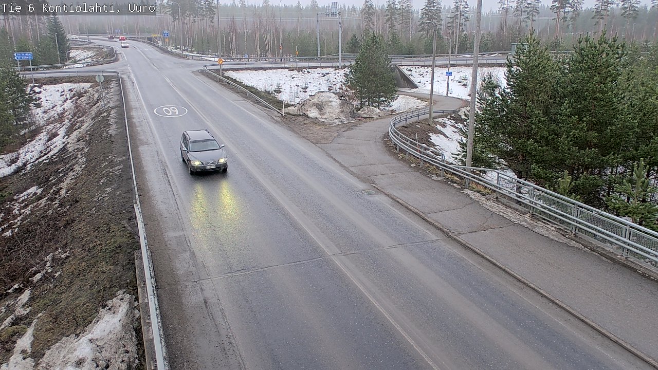 Kelikamerat Kuva Tie 6 Kontiolahti, Uuro, Kontiolahti, Pohjois-Karjala