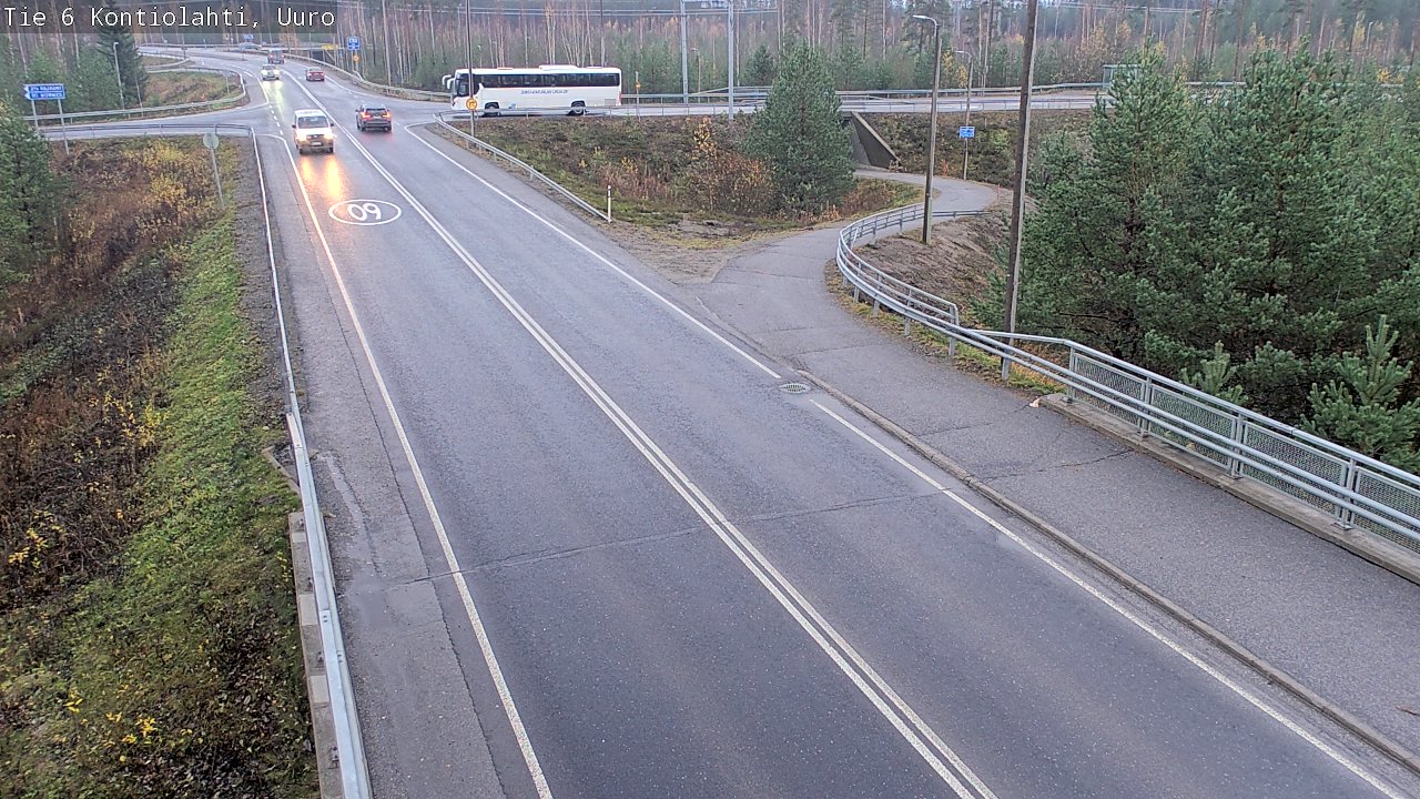 Kelikamerat Kuva Tie 6 Kontiolahti, Uuro, Kontiolahti, Pohjois-Karjala