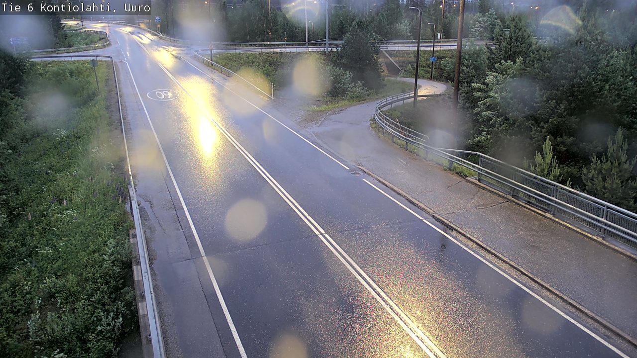 Kelikamerat Kuva Tie 6 Kontiolahti, Uuro, Kontiolahti, Pohjois-Karjala
