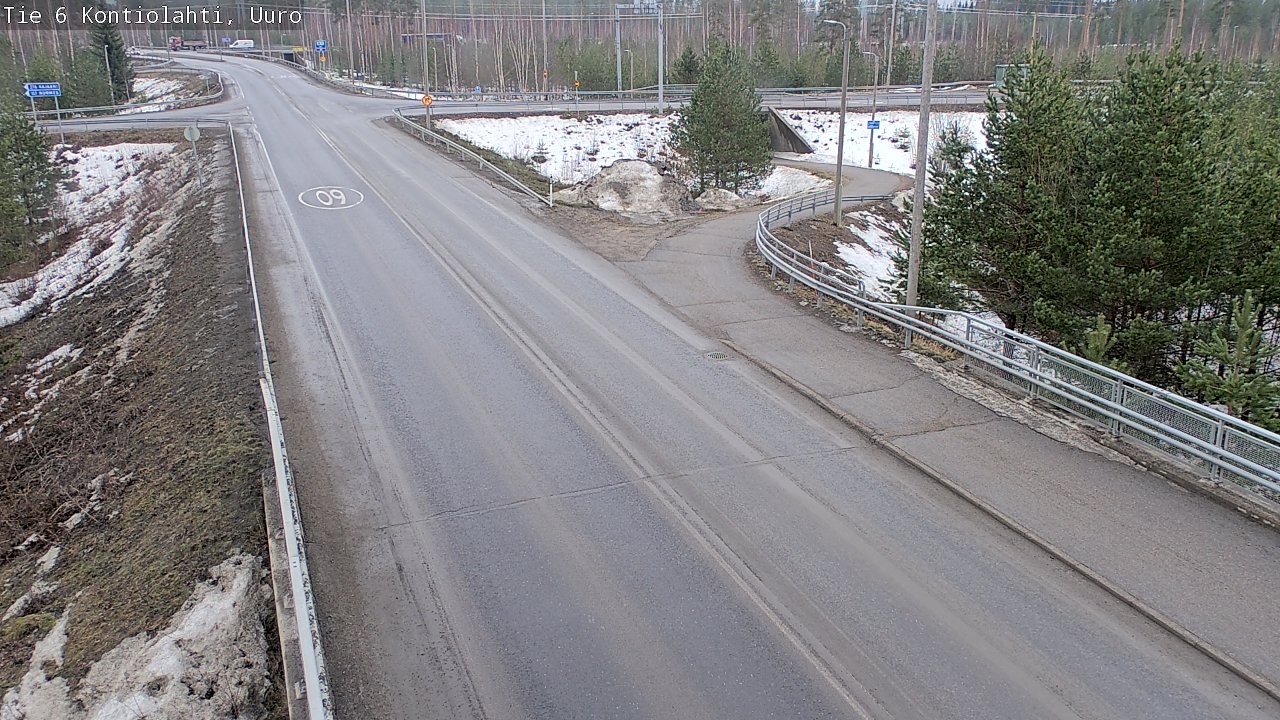 Kelikamerat Kuva Tie 6 Kontiolahti, Uuro, Kontiolahti, Pohjois-Karjala