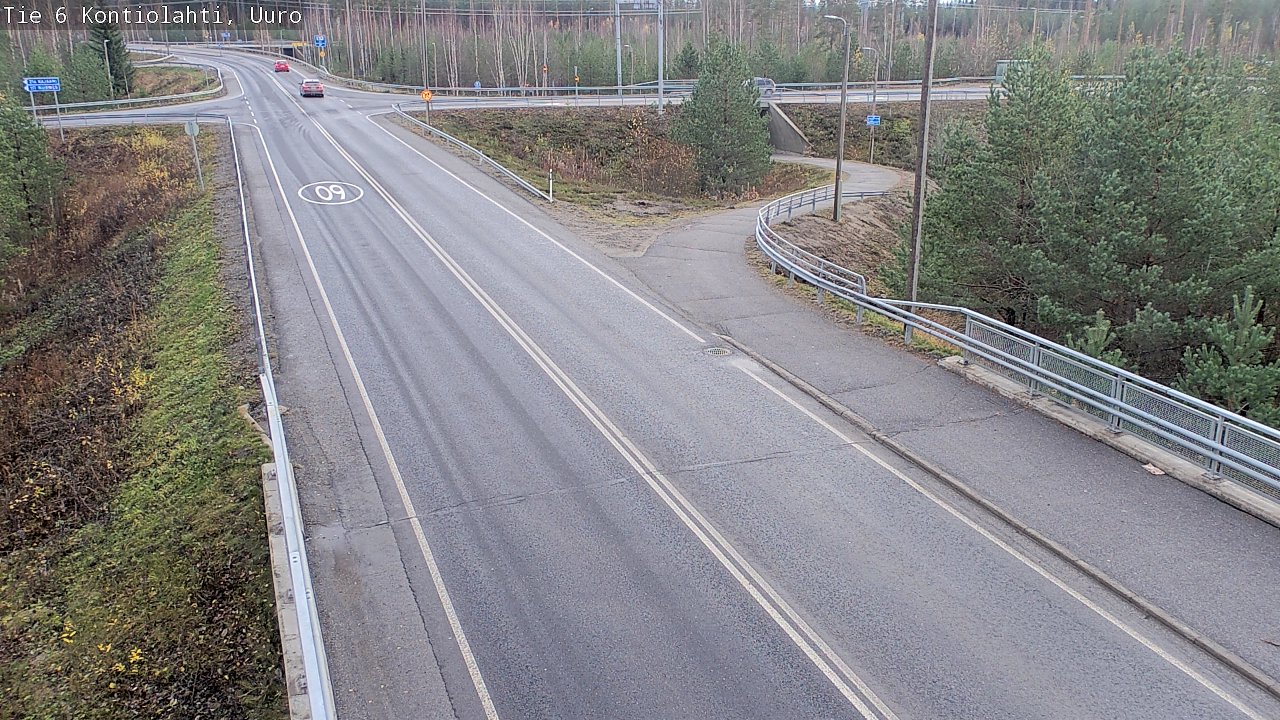 Kelikamerat Kuva Tie 6 Kontiolahti, Uuro, Kontiolahti, Pohjois-Karjala