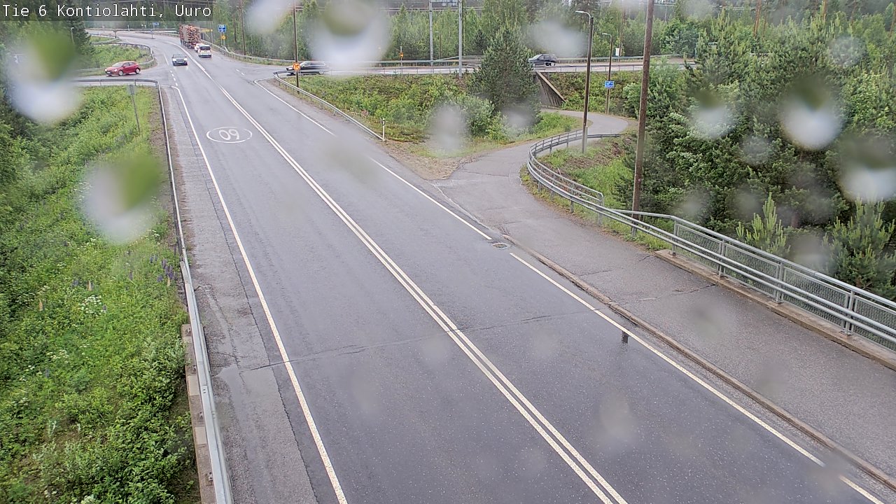 Kelikamerat Kuva Tie 6 Kontiolahti, Uuro, Kontiolahti, Pohjois-Karjala