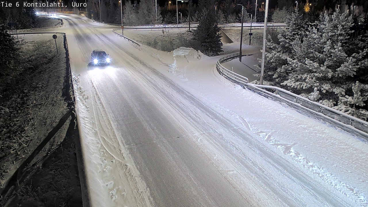 Kelikamerat Kuva Tie 6 Kontiolahti, Uuro, Kontiolahti, Pohjois-Karjala