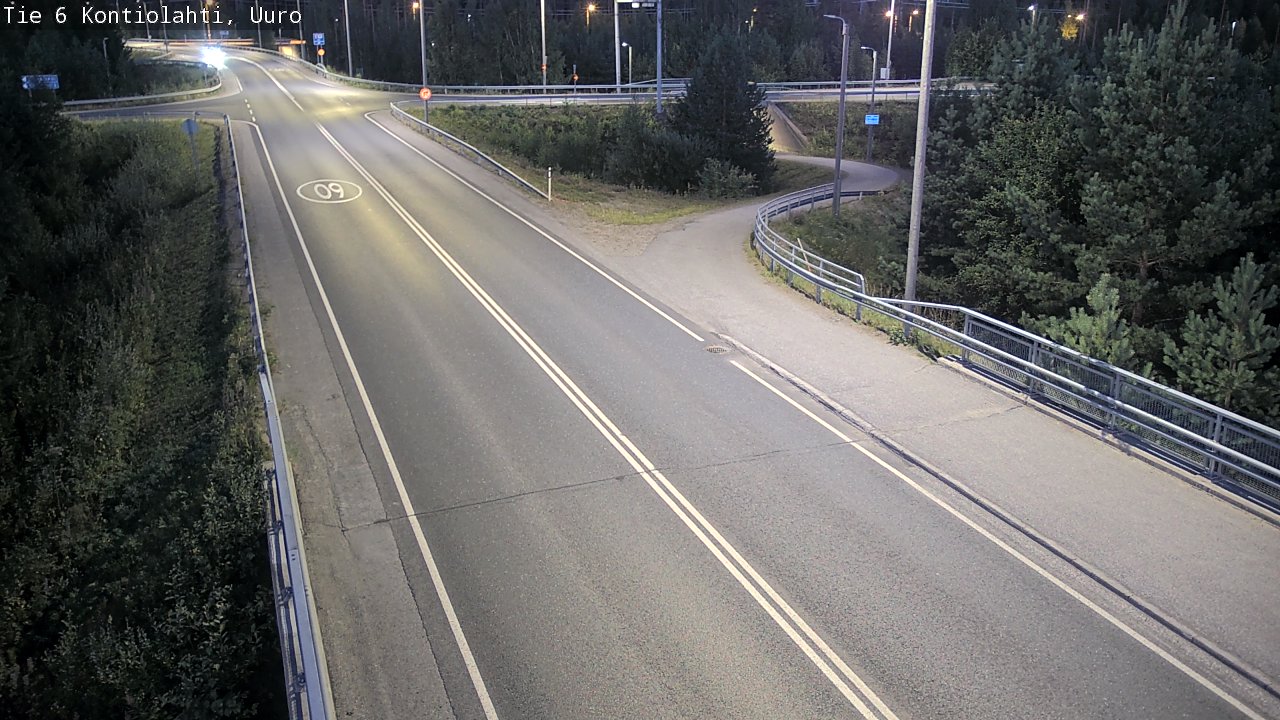 Kelikamerat Kuva Tie 6 Kontiolahti, Uuro, Kontiolahti, Pohjois-Karjala