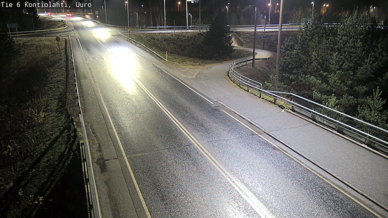 Kelikamerat Kuva Tie 6 Kontiolahti, Uuro, Kontiolahti, Pohjois-Karjala