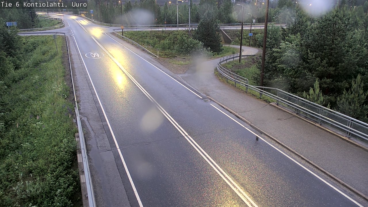 Kelikamerat Kuva Tie 6 Kontiolahti, Uuro, Kontiolahti, Pohjois-Karjala