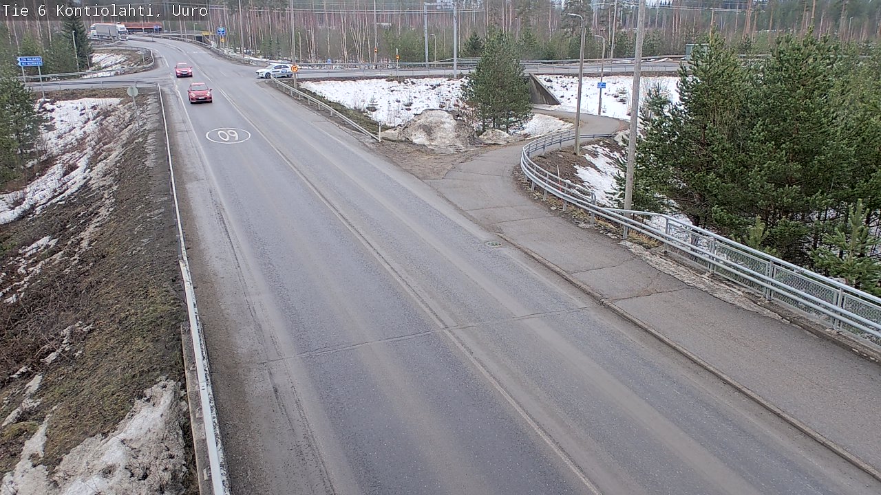 Kelikamerat Kuva Tie 6 Kontiolahti, Uuro, Kontiolahti, Pohjois-Karjala