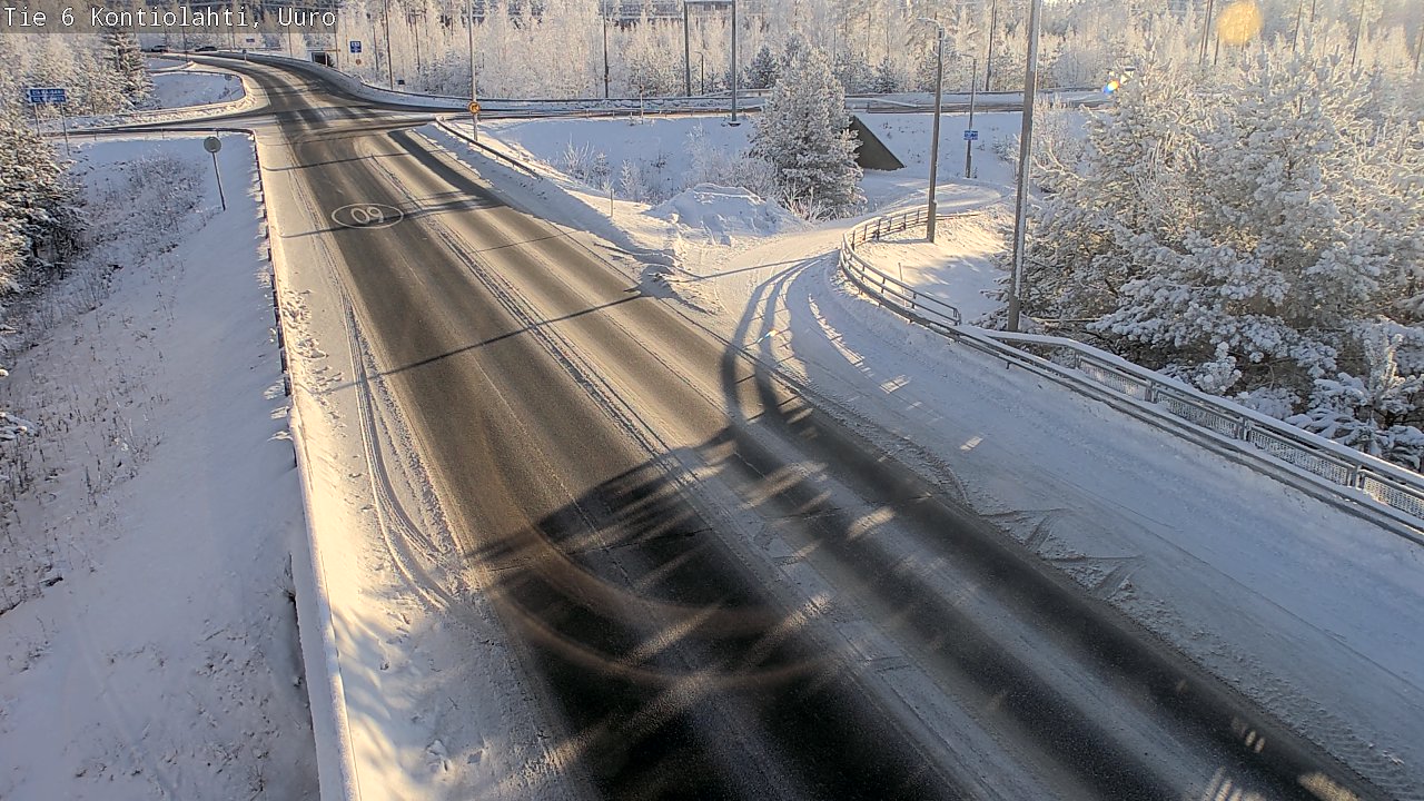 Kelikamerat Kuva Tie 6 Kontiolahti, Uuro, Kontiolahti, Pohjois-Karjala
