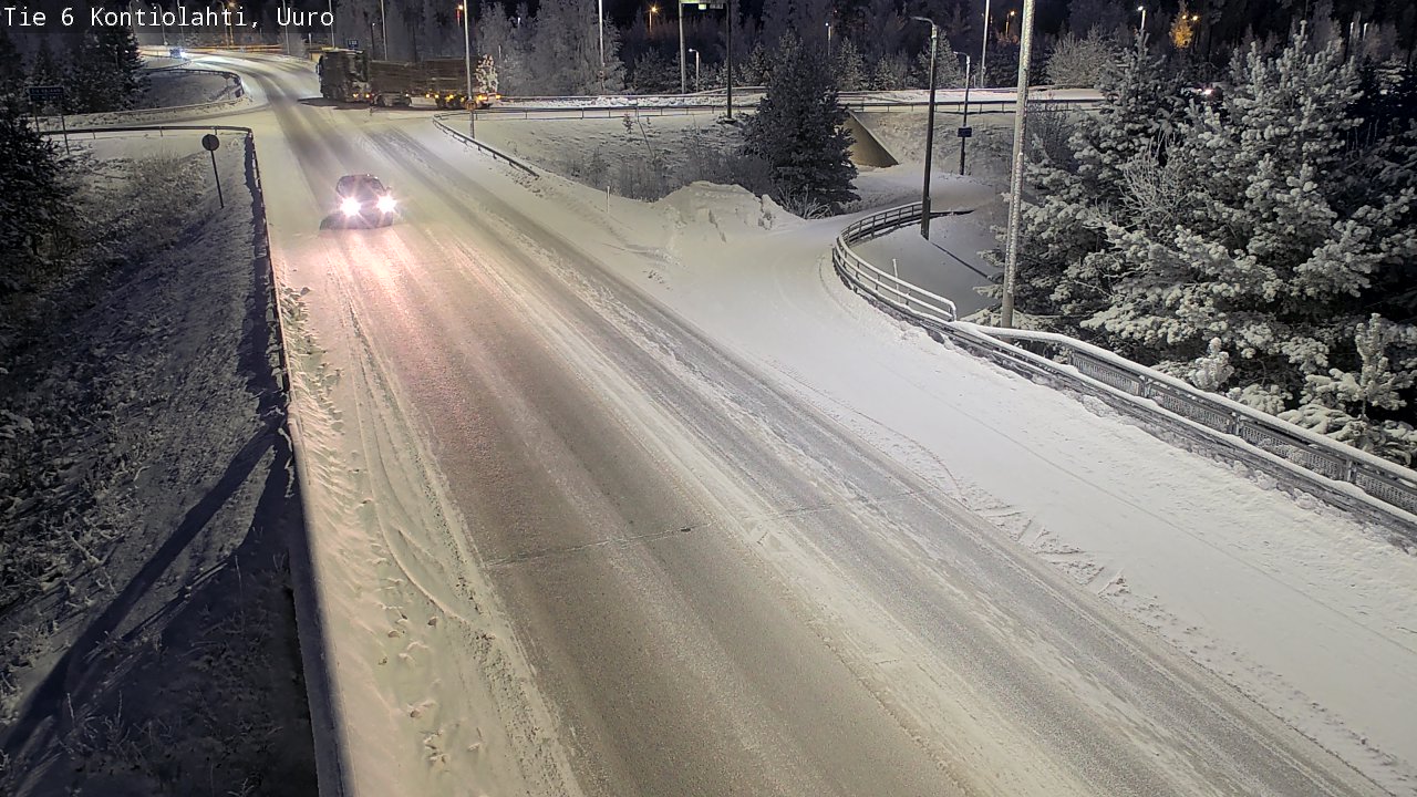 Kelikamerat Kuva Tie 6 Kontiolahti, Uuro, Kontiolahti, Pohjois-Karjala