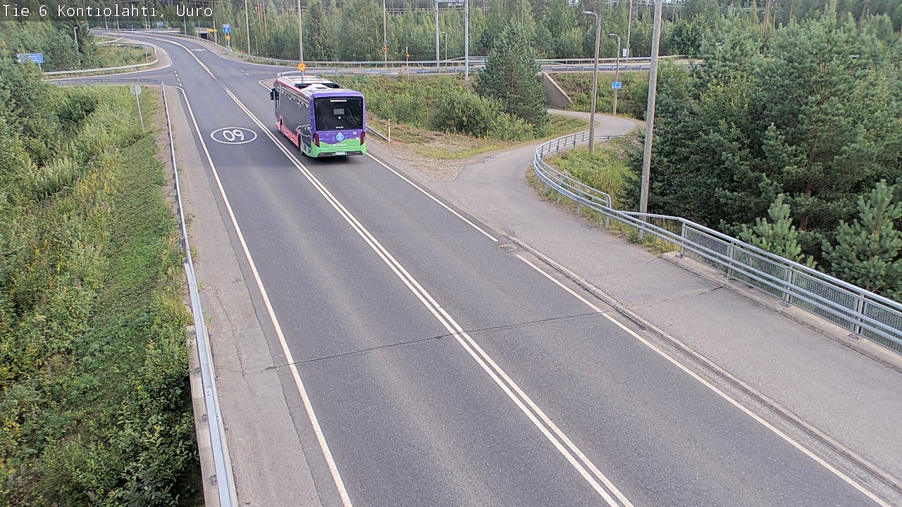 Kelikamerat Kuva Tie 6 Kontiolahti, Uuro, Kontiolahti, Pohjois-Karjala