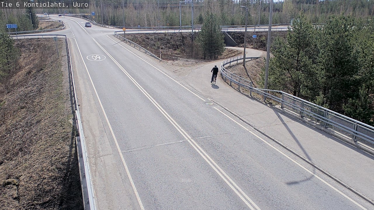 Kelikamerat Kuva Tie 6 Kontiolahti, Uuro, Kontiolahti, Pohjois-Karjala