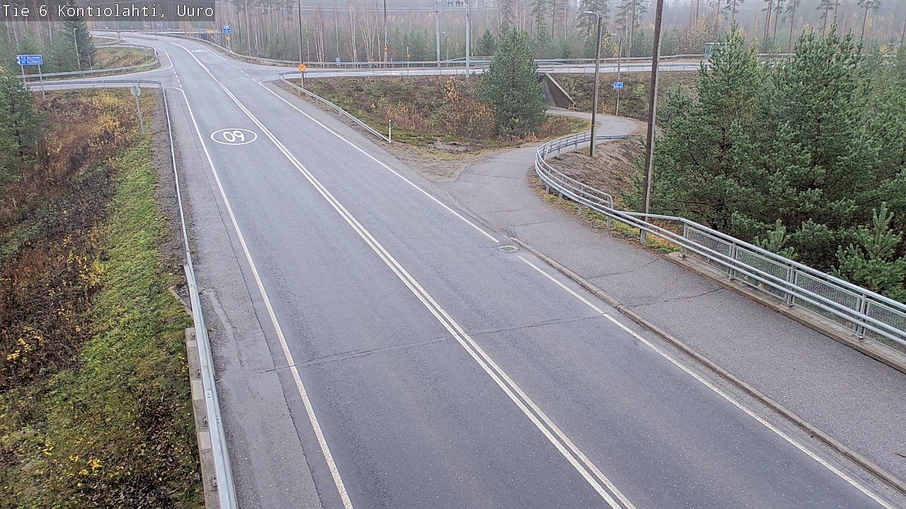 Kelikamerat Kuva Tie 6 Kontiolahti, Uuro, Kontiolahti, Pohjois-Karjala