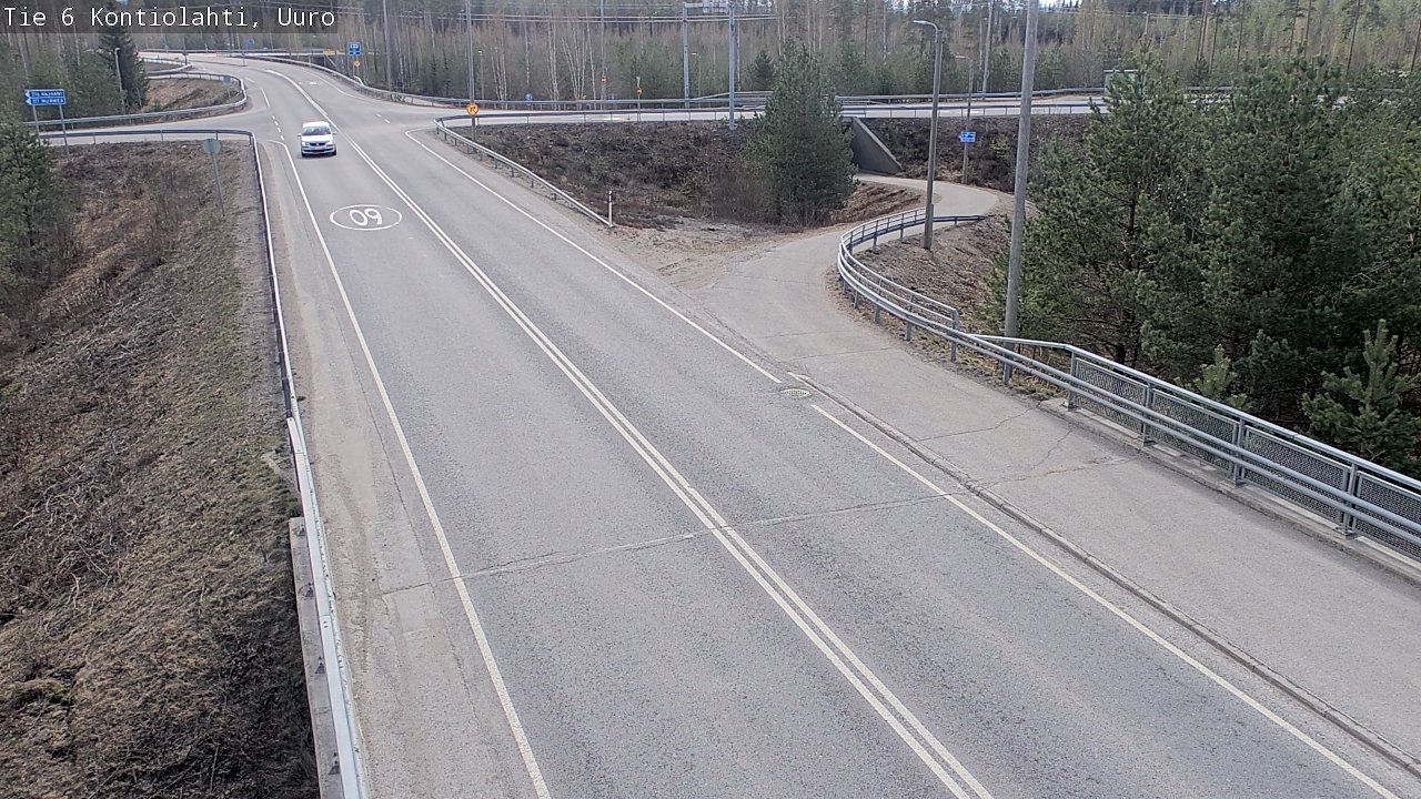 Kelikamerat Kuva Tie 6 Kontiolahti, Uuro, Kontiolahti, Pohjois-Karjala