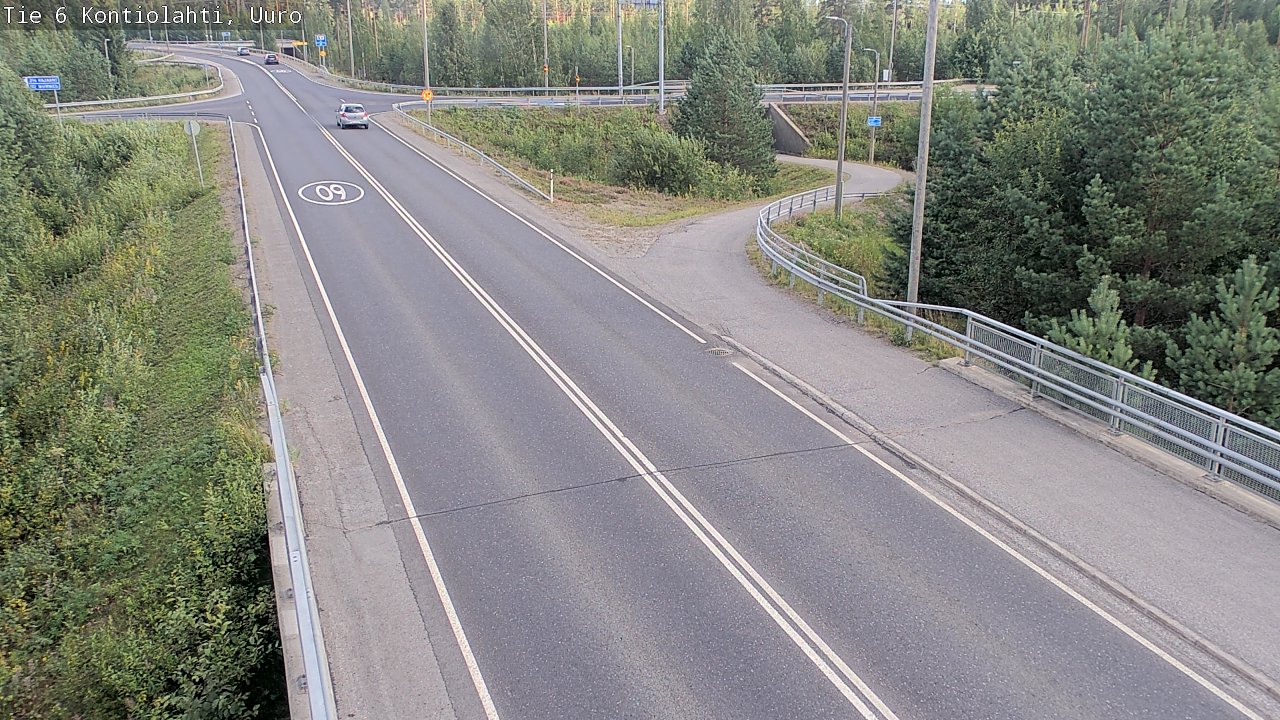 Kelikamerat Kuva Tie 6 Kontiolahti, Uuro, Kontiolahti, Pohjois-Karjala