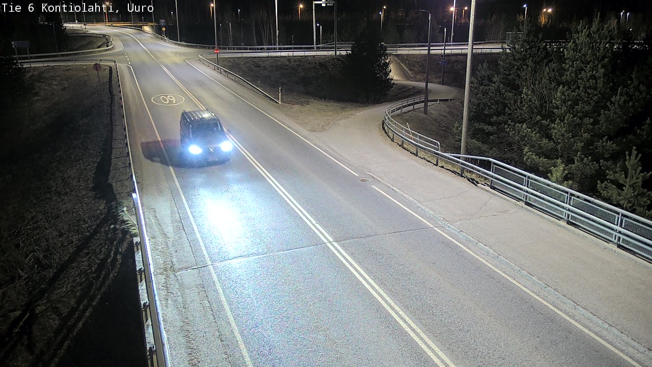 Kelikamerat Kuva Tie 6 Kontiolahti, Uuro, Kontiolahti, Pohjois-Karjala