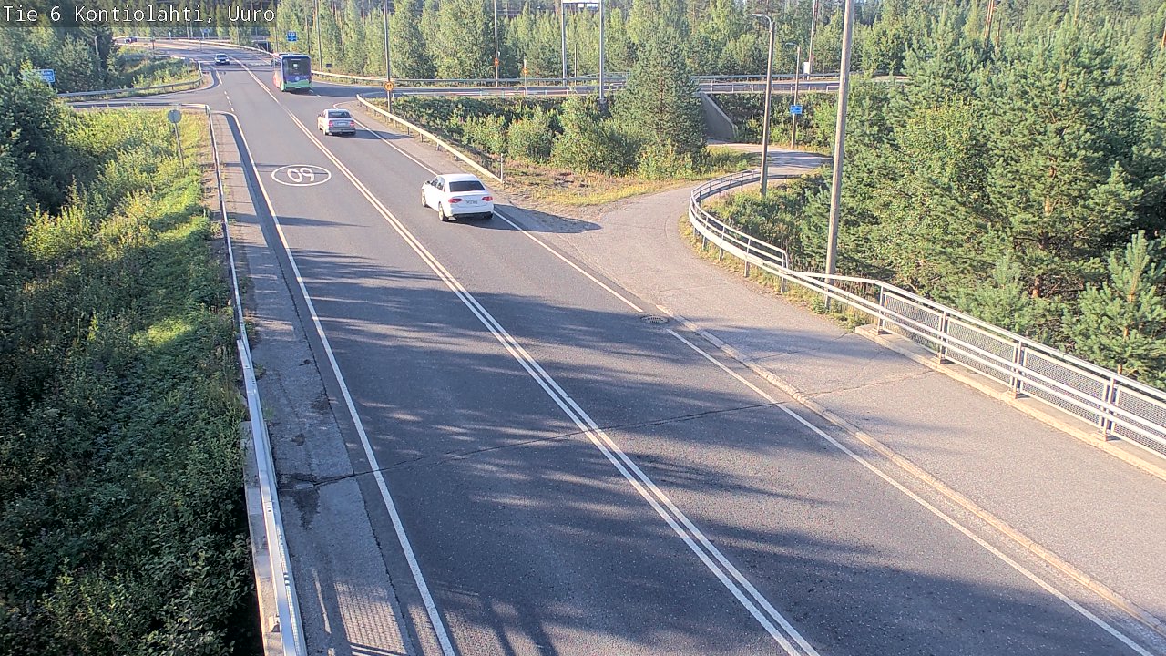 Kelikamerat Kuva Tie 6 Kontiolahti, Uuro, Kontiolahti, Pohjois-Karjala