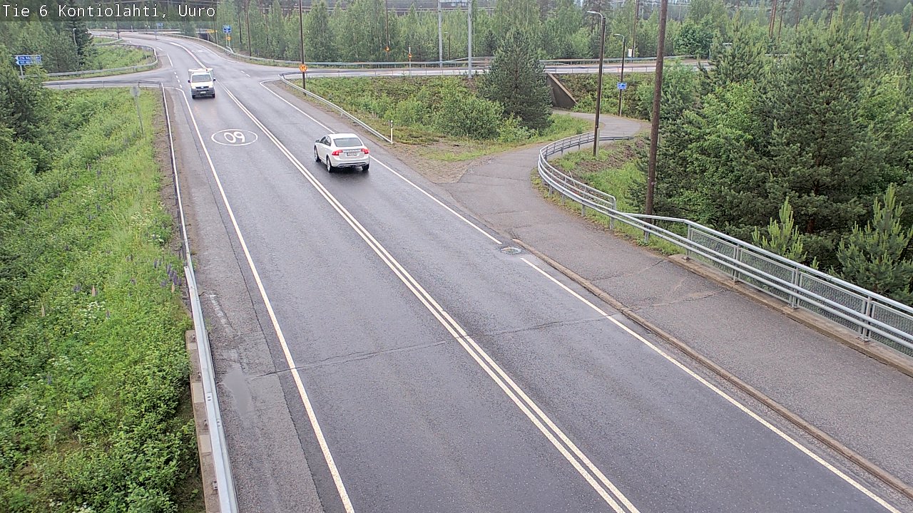 Kelikamerat Kuva Tie 6 Kontiolahti, Uuro, Kontiolahti, Pohjois-Karjala