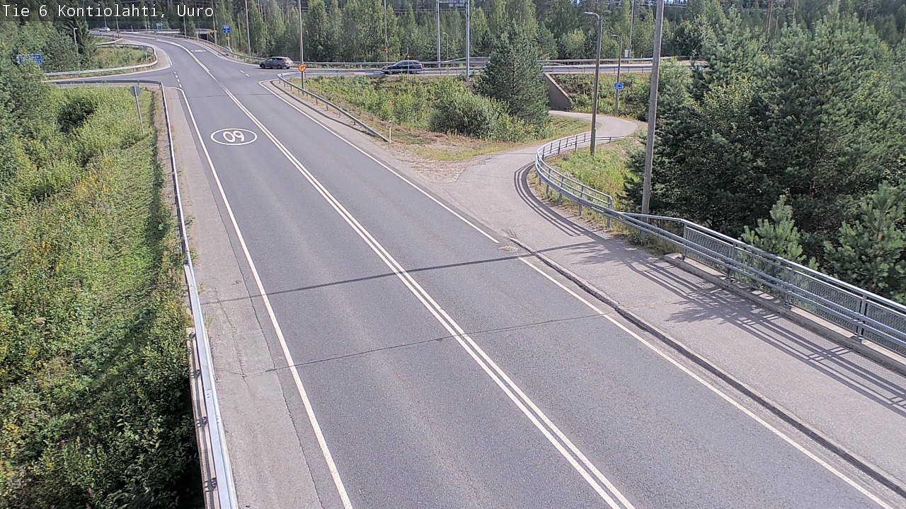 Kelikamerat Kuva Tie 6 Kontiolahti, Uuro, Kontiolahti, Pohjois-Karjala