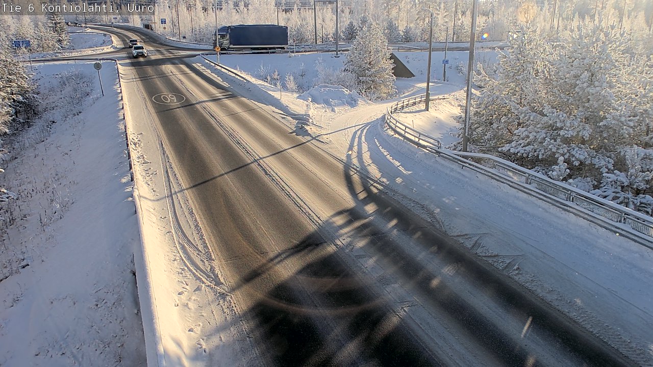 Kelikamerat Kuva Tie 6 Kontiolahti, Uuro, Kontiolahti, Pohjois-Karjala