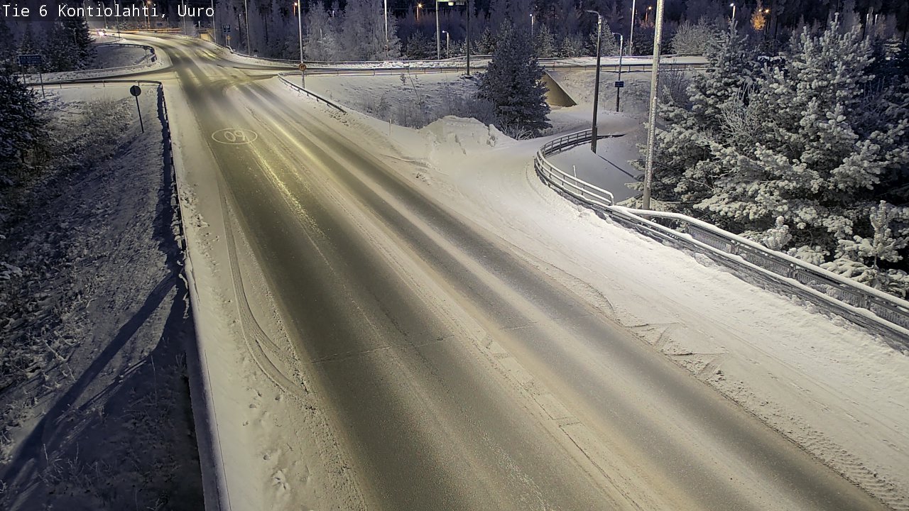 Kelikamerat Kuva Tie 6 Kontiolahti, Uuro, Kontiolahti, Pohjois-Karjala