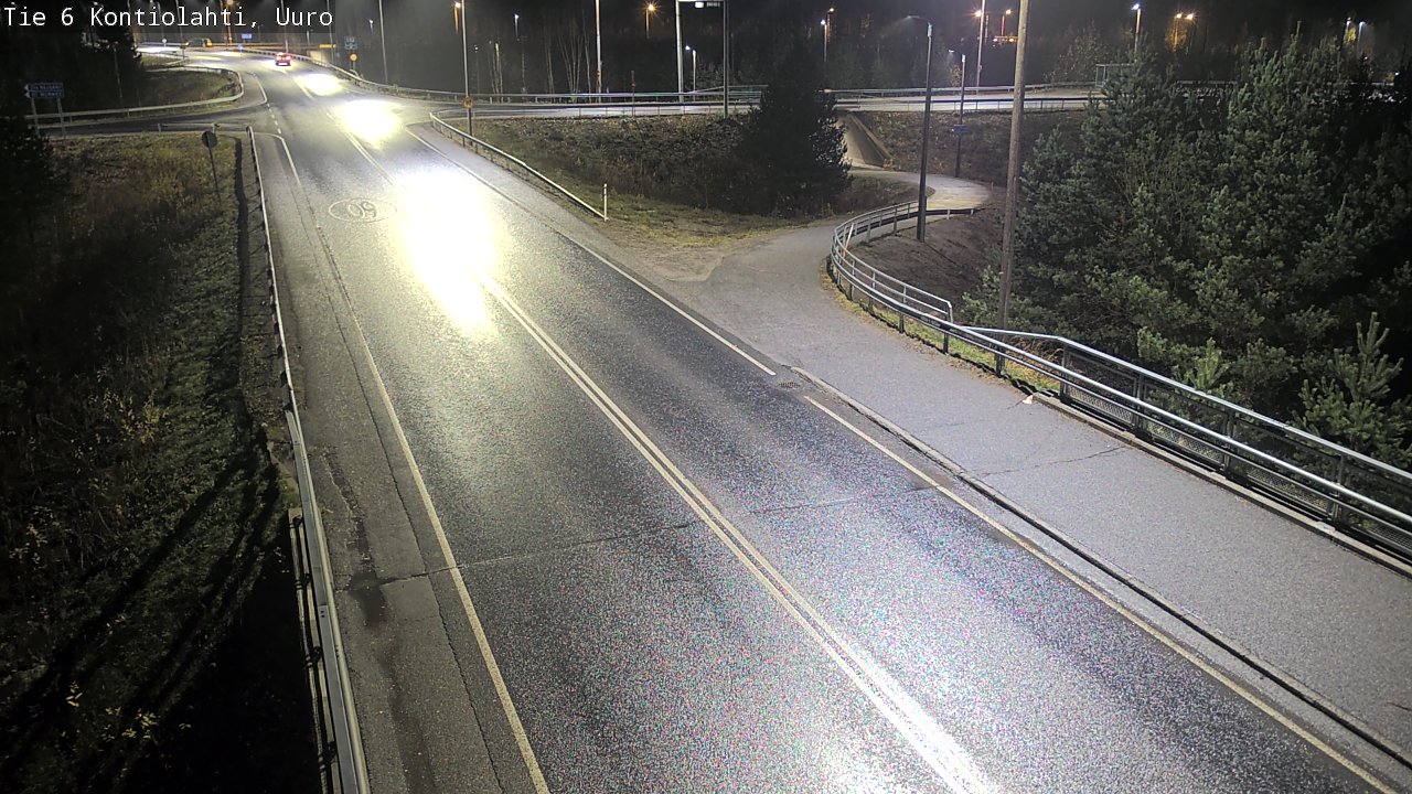 Kelikamerat Kuva Tie 6 Kontiolahti, Uuro, Kontiolahti, Pohjois-Karjala