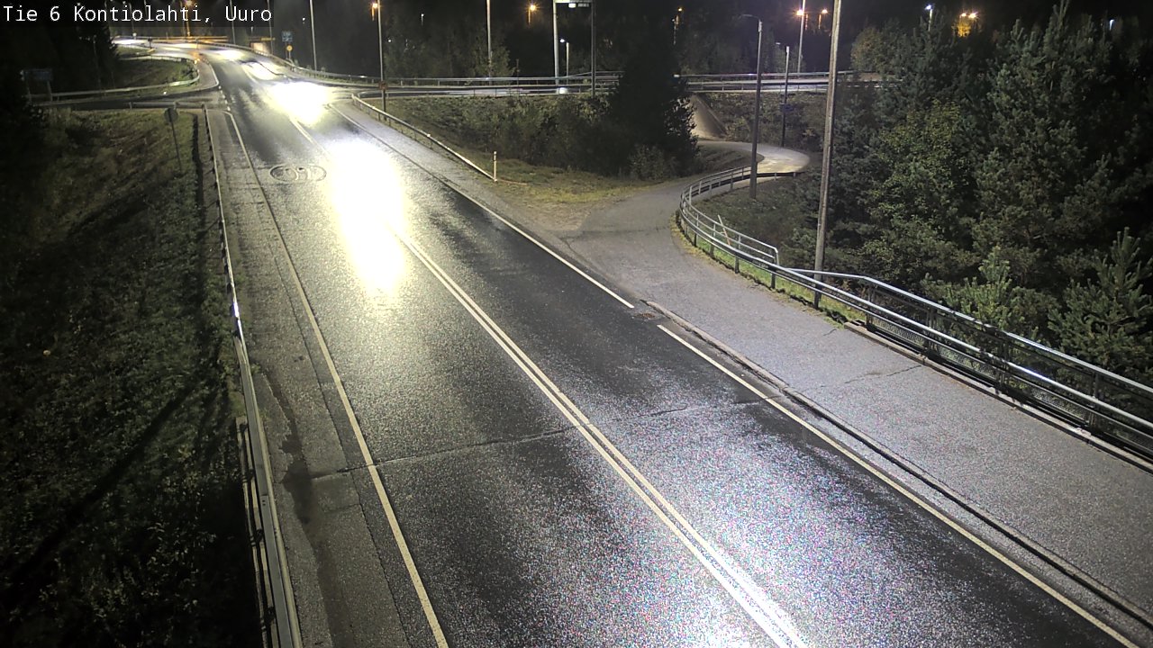 Weather Camera Image Road 6 Kontiolahti, Uuro, Kontiolahti, Pohjois-Karjala
