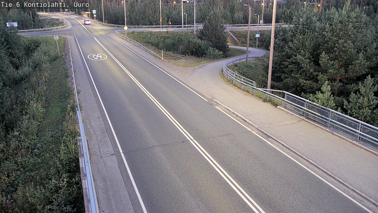 Kelikamerat Kuva Tie 6 Kontiolahti, Uuro, Kontiolahti, Pohjois-Karjala