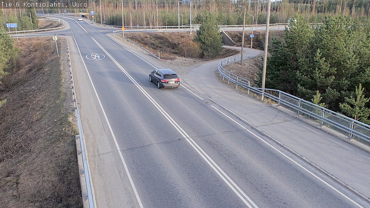 Kelikamerat Kuva Tie 6 Kontiolahti, Uuro, Kontiolahti, Pohjois-Karjala