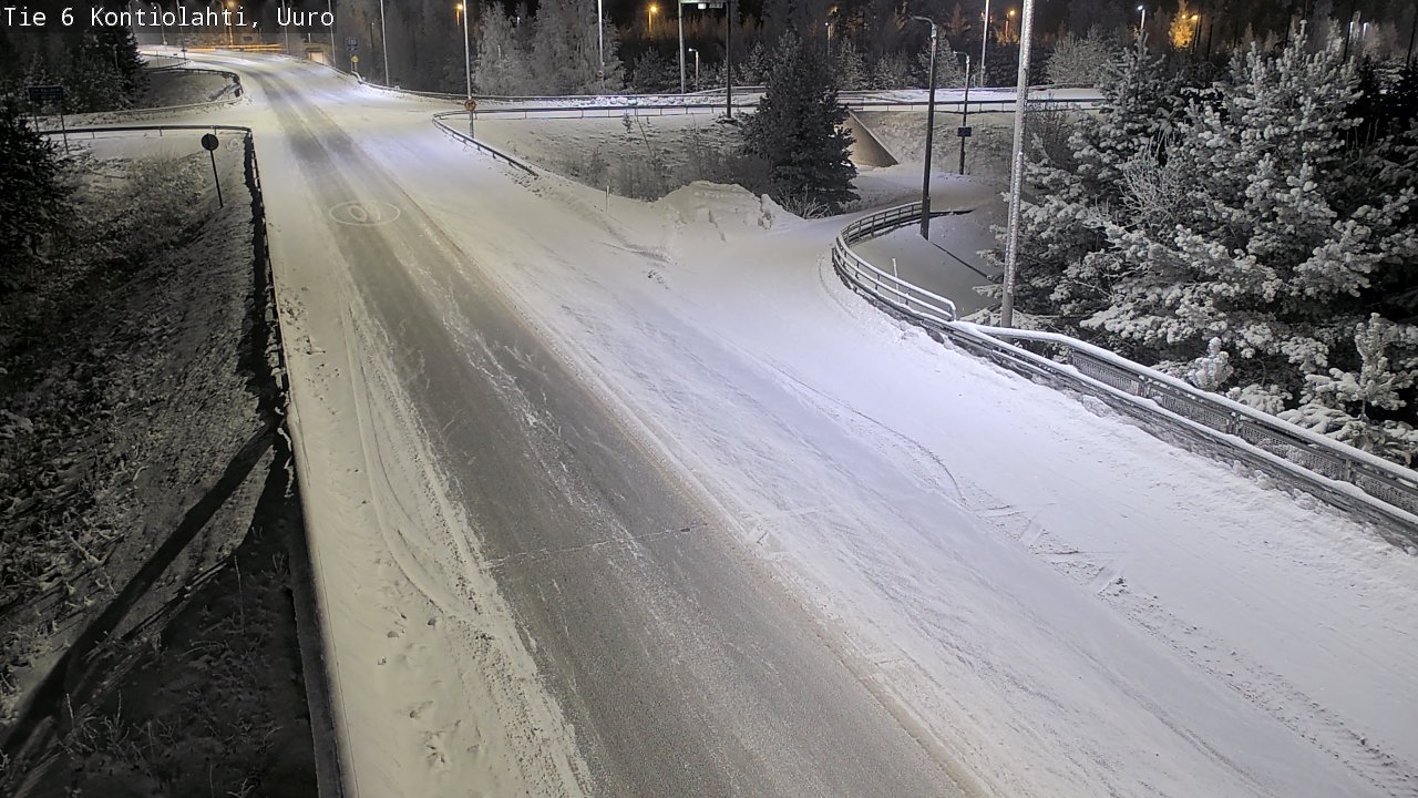 Kelikamerat Kuva Tie 6 Kontiolahti, Uuro, Kontiolahti, Pohjois-Karjala