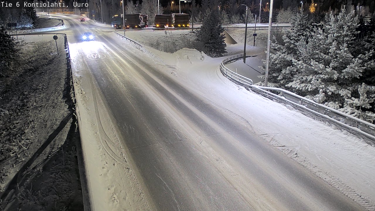 Kelikamerat Kuva Tie 6 Kontiolahti, Uuro, Kontiolahti, Pohjois-Karjala