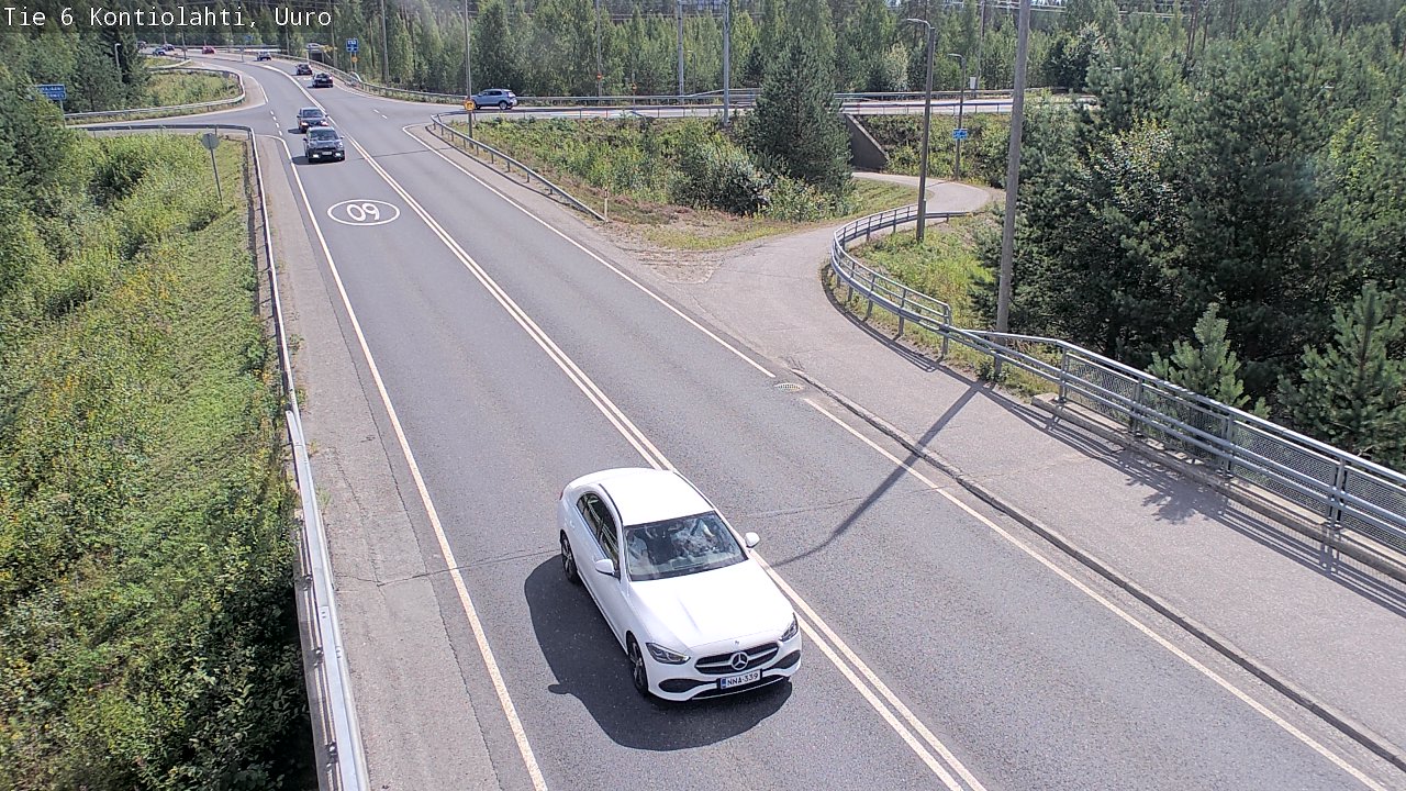 Kelikamerat Kuva Tie 6 Kontiolahti, Uuro, Kontiolahti, Pohjois-Karjala