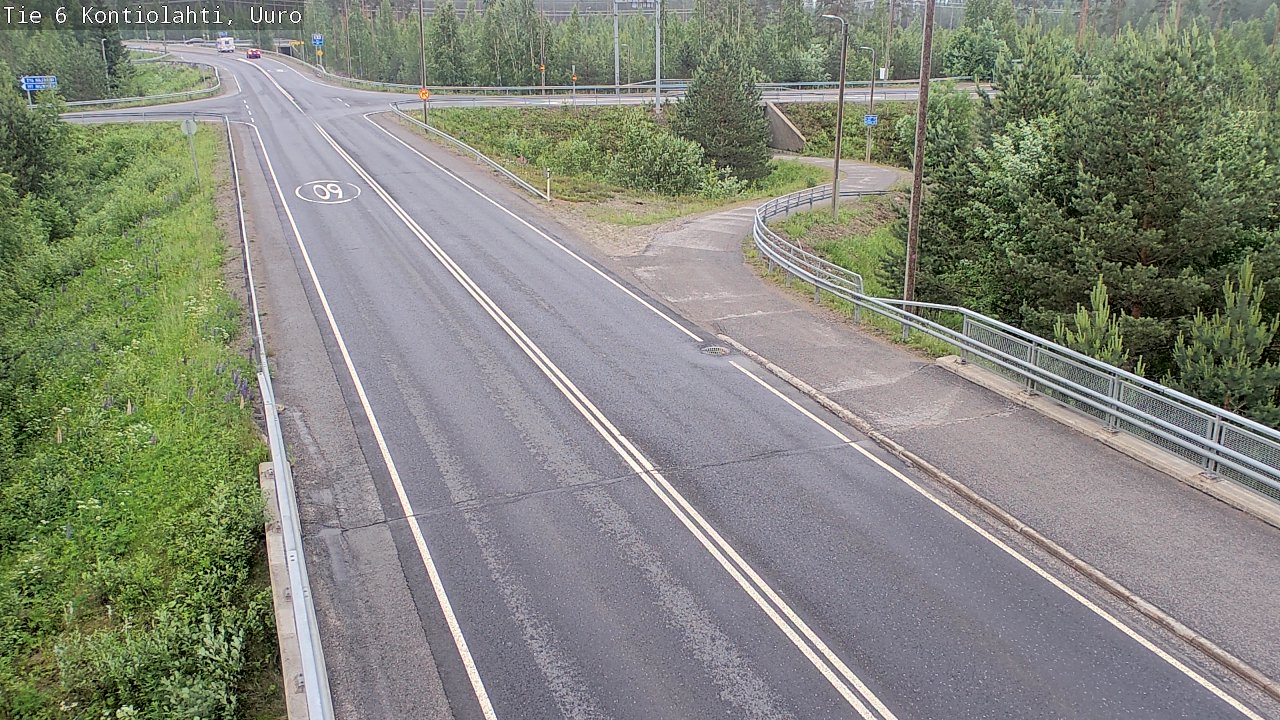 Kelikamerat Kuva Tie 6 Kontiolahti, Uuro, Kontiolahti, Pohjois-Karjala