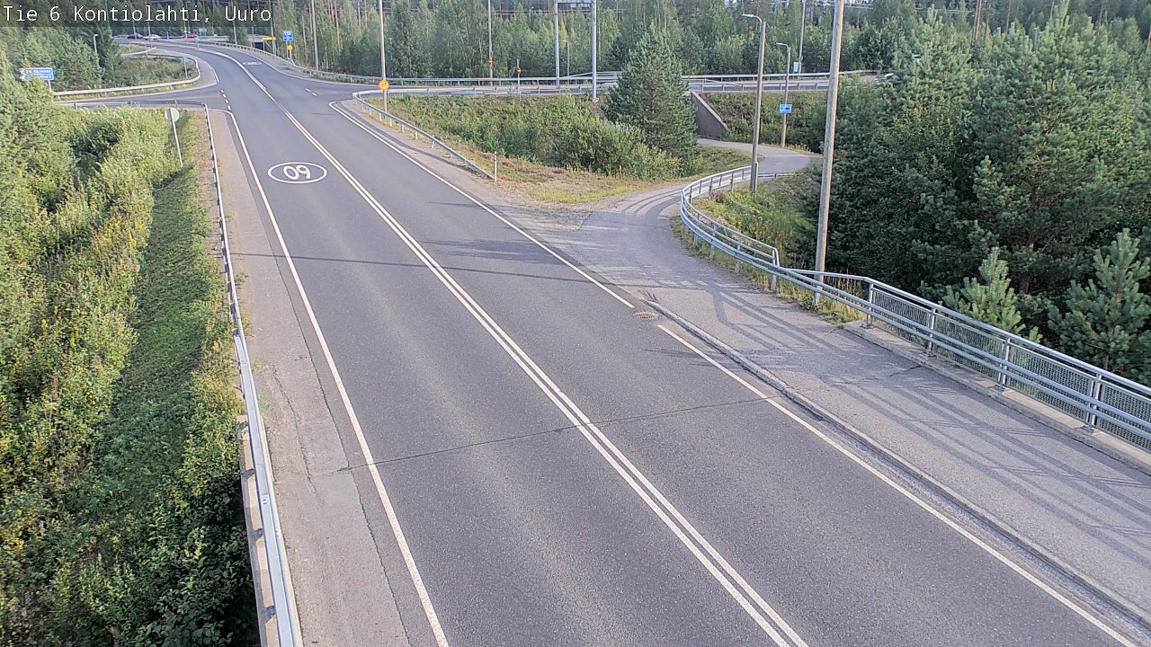 Kelikamerat Kuva Tie 6 Kontiolahti, Uuro, Kontiolahti, Pohjois-Karjala
