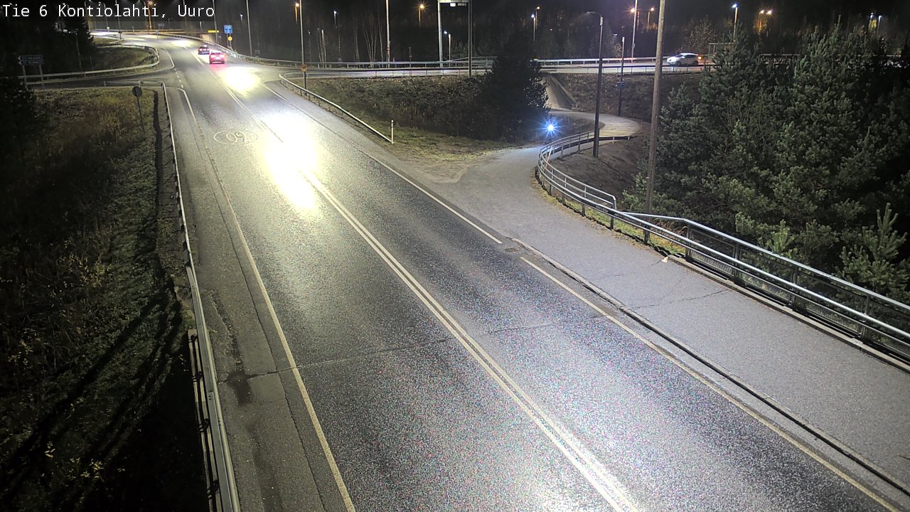 Kelikamerat Kuva Tie 6 Kontiolahti, Uuro, Kontiolahti, Pohjois-Karjala