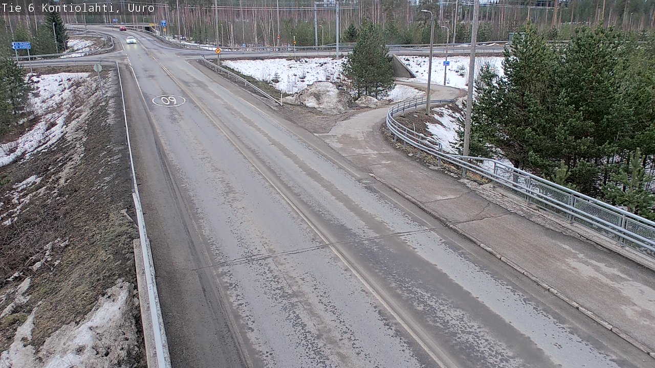 Kelikamerat Kuva Tie 6 Kontiolahti, Uuro, Kontiolahti, Pohjois-Karjala