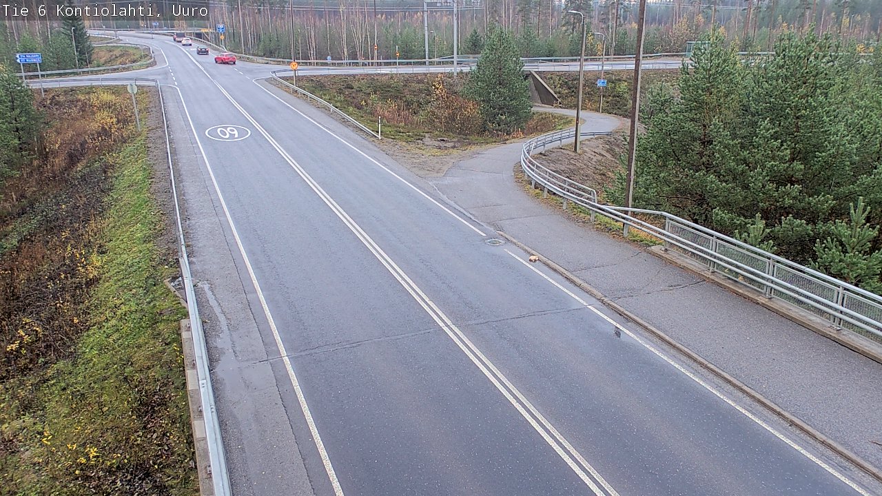 Kelikamerat Kuva Tie 6 Kontiolahti, Uuro, Kontiolahti, Pohjois-Karjala