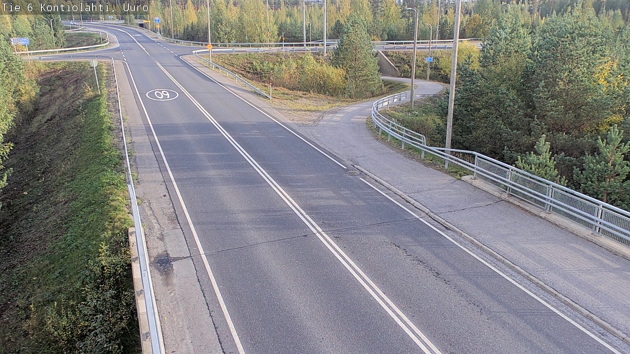 Kelikamerat Kuva Tie 6 Kontiolahti, Uuro, Kontiolahti, Pohjois-Karjala
