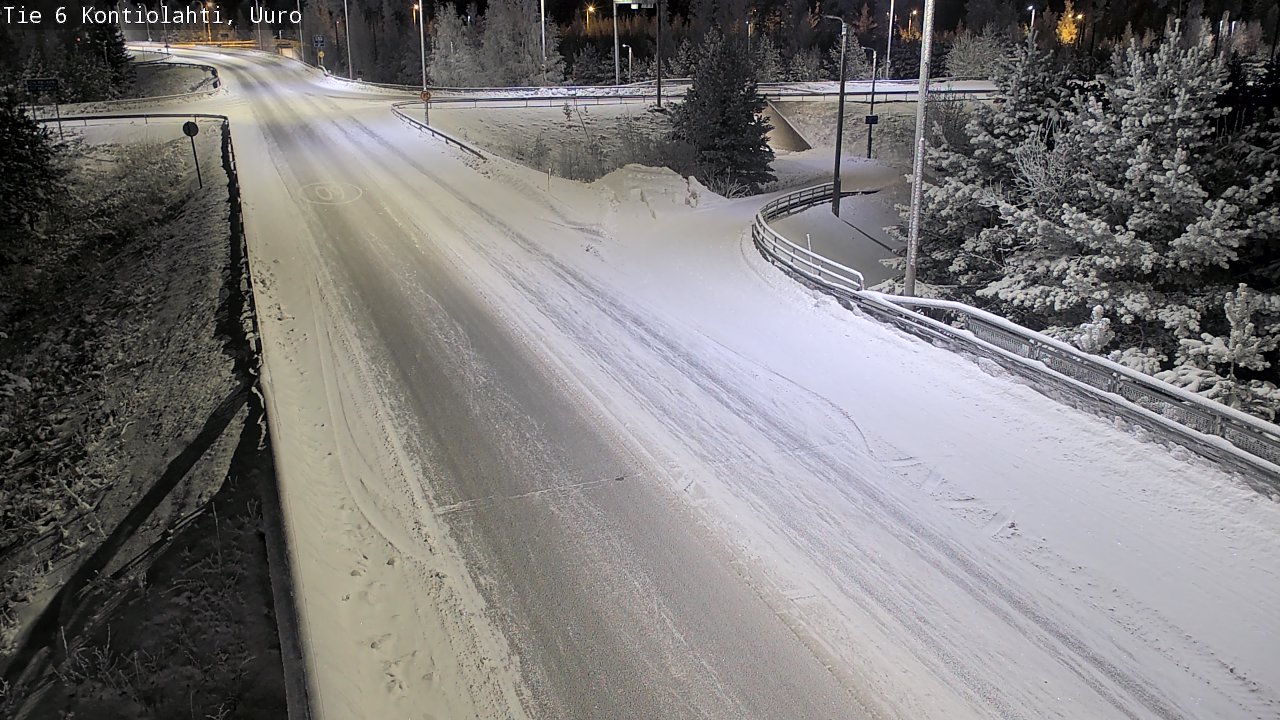 Kelikamerat Kuva Tie 6 Kontiolahti, Uuro, Kontiolahti, Pohjois-Karjala