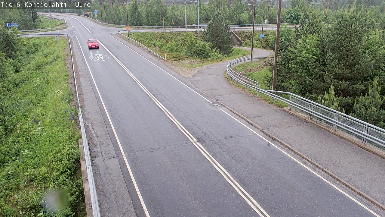 Kelikamerat Kuva Tie 6 Kontiolahti, Uuro, Kontiolahti, Pohjois-Karjala