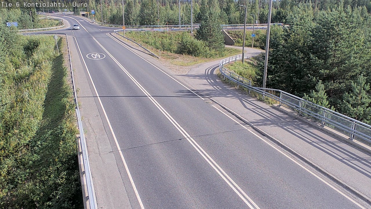 Kelikamerat Kuva Tie 6 Kontiolahti, Uuro, Kontiolahti, Pohjois-Karjala