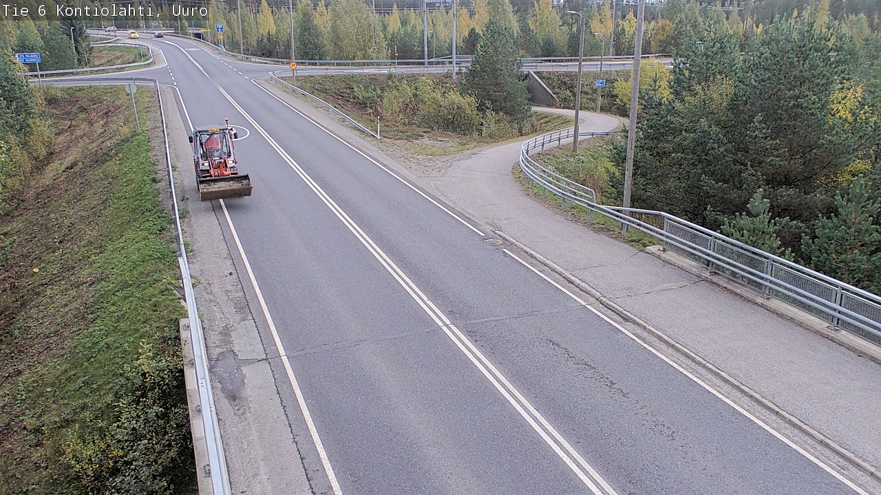 Kelikamerat Kuva Tie 6 Kontiolahti, Uuro, Kontiolahti, Pohjois-Karjala