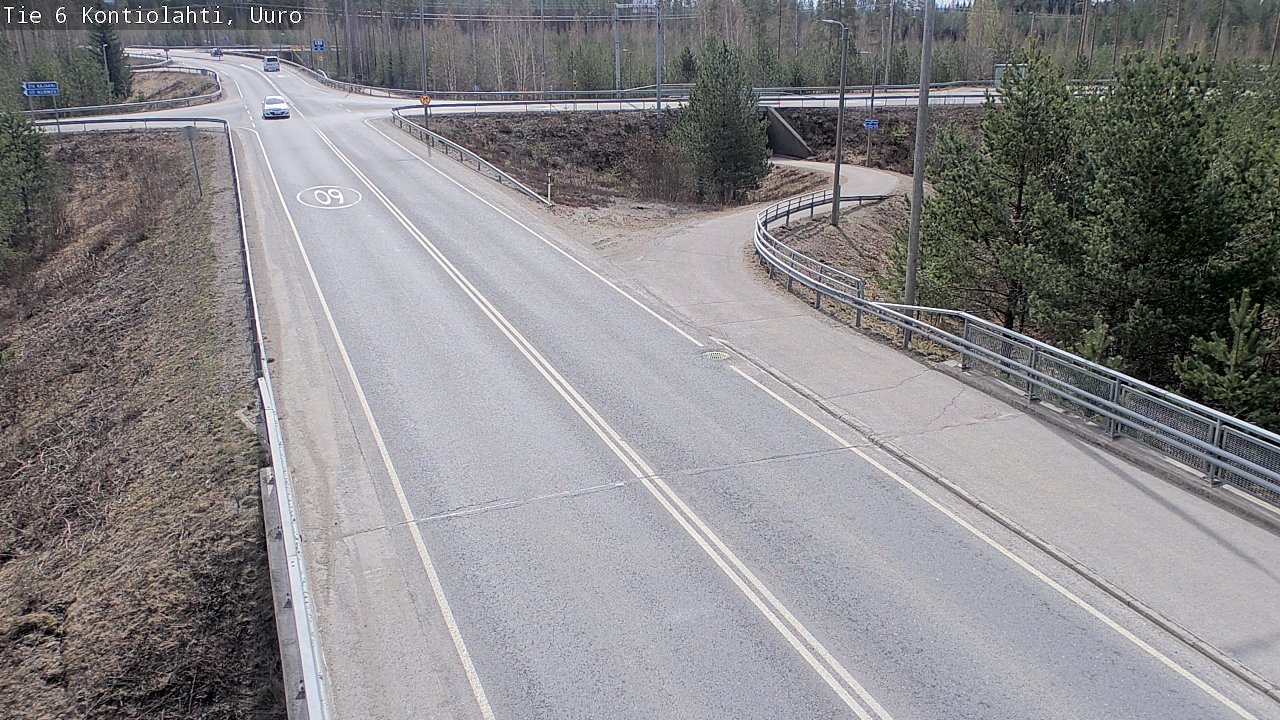 Kelikamerat Kuva Tie 6 Kontiolahti, Uuro, Kontiolahti, Pohjois-Karjala